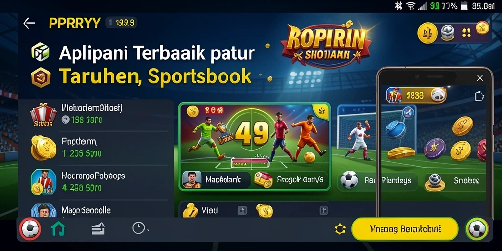 Tampilan gameplay PPRRYY yang menarik dalam taruhan Sportsbook.
