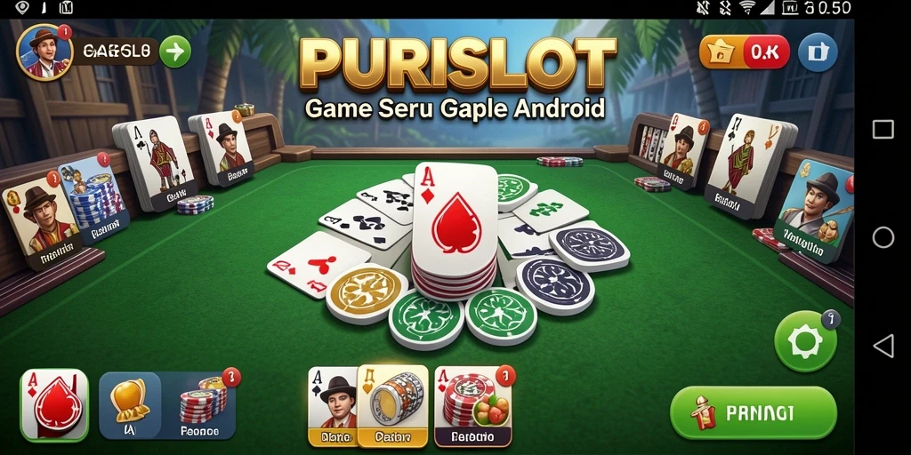 Gambaran Gameplay Seru Gaple di PURISLOT