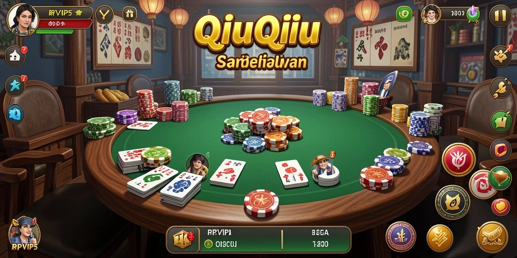 Tampilan gameplay seru dalam RPVIP5, lingkungan permainan yang menarik.