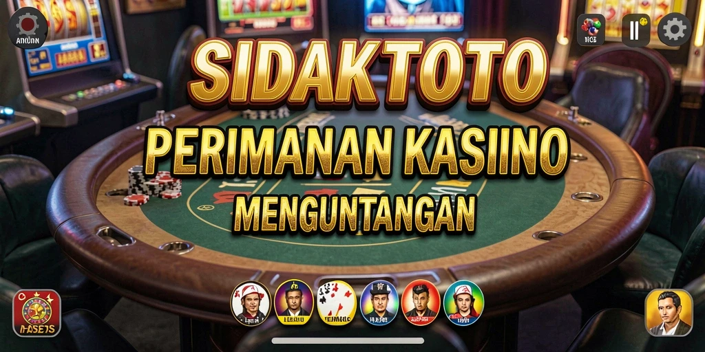Tampilan permainan seru di SIDAKTOTO dengan grafis menarik.